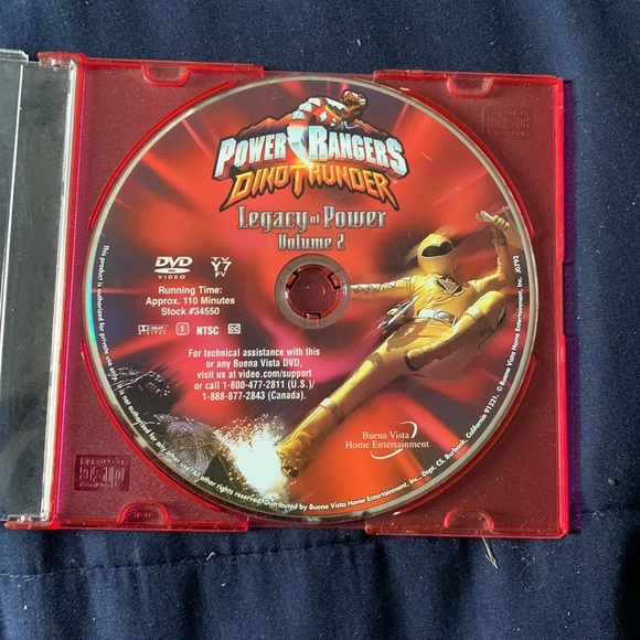Power Rangers Dino Thunder DVD - Picture 2 of 3